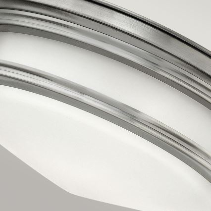 Quintiesse - Lauko lubų šviestuvas HADRIAN 2xE27/40W/230V skersmuo 30,5 cm IP44 matinis chromas