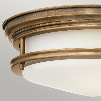 Quintiesse - Lauko lubinis šviestuvas HADRIAN 2xE27/40W/230V, skersmuo 30,5 cm, IP44, bronzinė