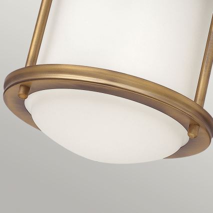 Quintiesse - Lauko lubinis šviestuvas HADRIAN 1xE27/60W/230V skersm. 16,8 cm IP44 auksinis