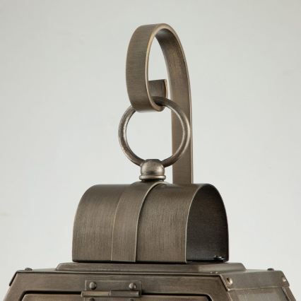 Quintiesse - Lauko sieninis šviestuvas HEATH M 1xE27/60W/230V IP44 bronzinis