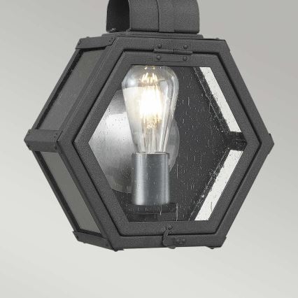Quintiesse - Lauko sieninis šviestuvas HEATH S 1xE27/60W/230V IP44 juodas
