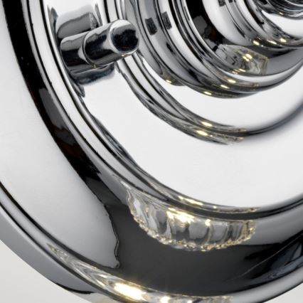 Quintiesse - LED vonios sieninis šviestuvas KEYNES 1xG9/3W/230V IP44 blizgus chromas