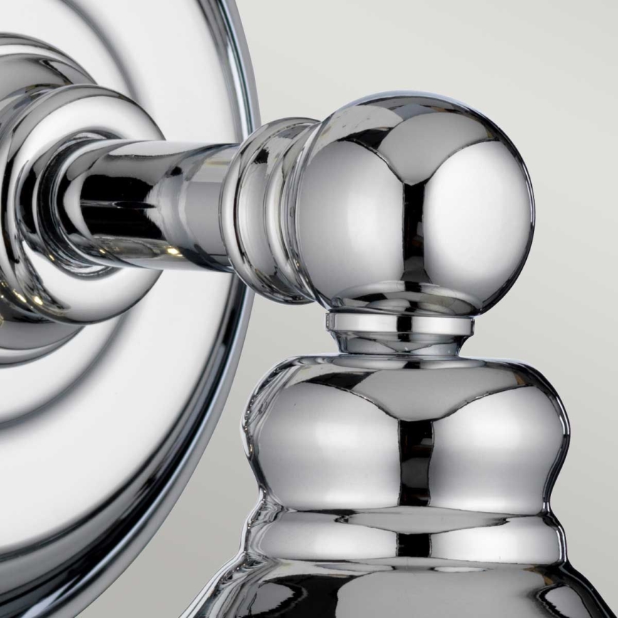 Quintiesse - LED vonios sieninis šviestuvas KEYNES 1xG9/3W/230V IP44 blizgus chromas