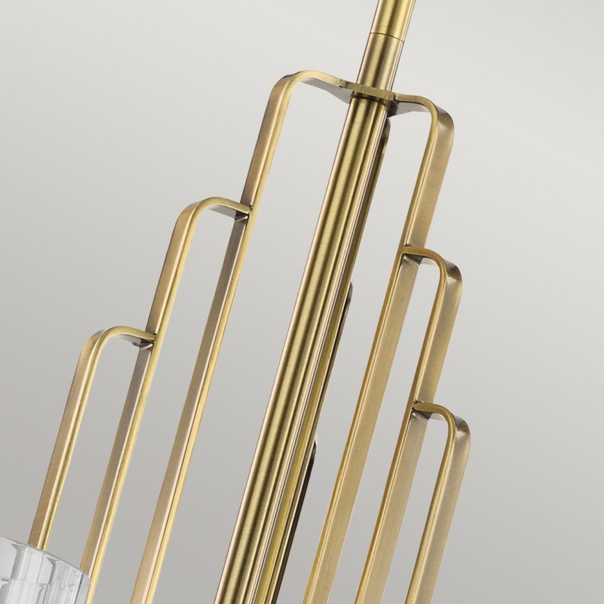 Quintiesse - Liustra su stiebu KIMROSE 6xE14/40W/230V, skersmuo 68,6 cm, auksinė