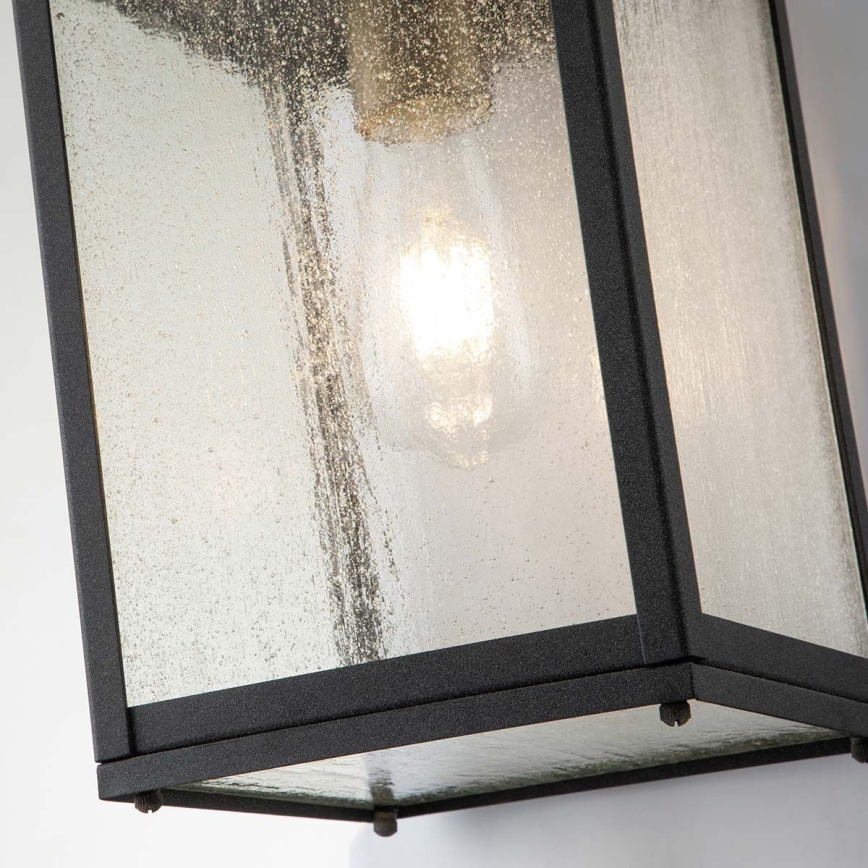 Quintiesse - Lauko sieninis šviestuvas LAHDEN M 1xE27/60W/230V IP44 juodas/auksinis