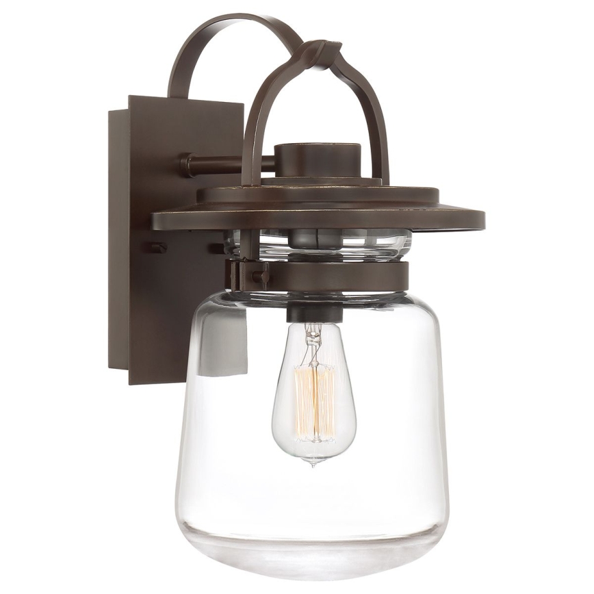 Quintiesse - Lauko sieninė lempa LASALLE M 1xE27/60W/230V IP44 bronzinė