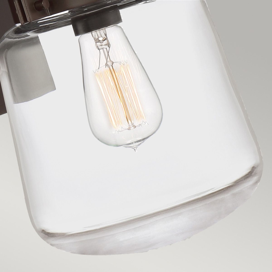 Quintiesse - Lauko sieninė lempa LASALLE M 1xE27/60W/230V IP44 bronzinė
