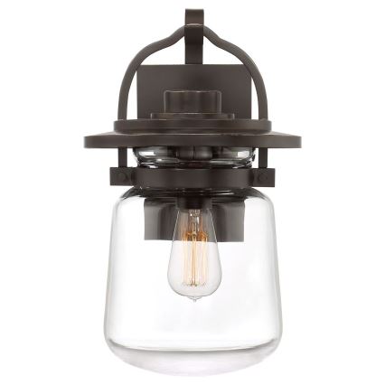 Quintiesse - Lauko sieninė lempa LASALLE M 1xE27/60W/230V IP44 bronzinė