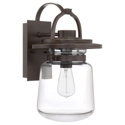 Quintiesse - Lauko sieninė lempa LASALLE M 1xE27/60W/230V IP44 bronzinė