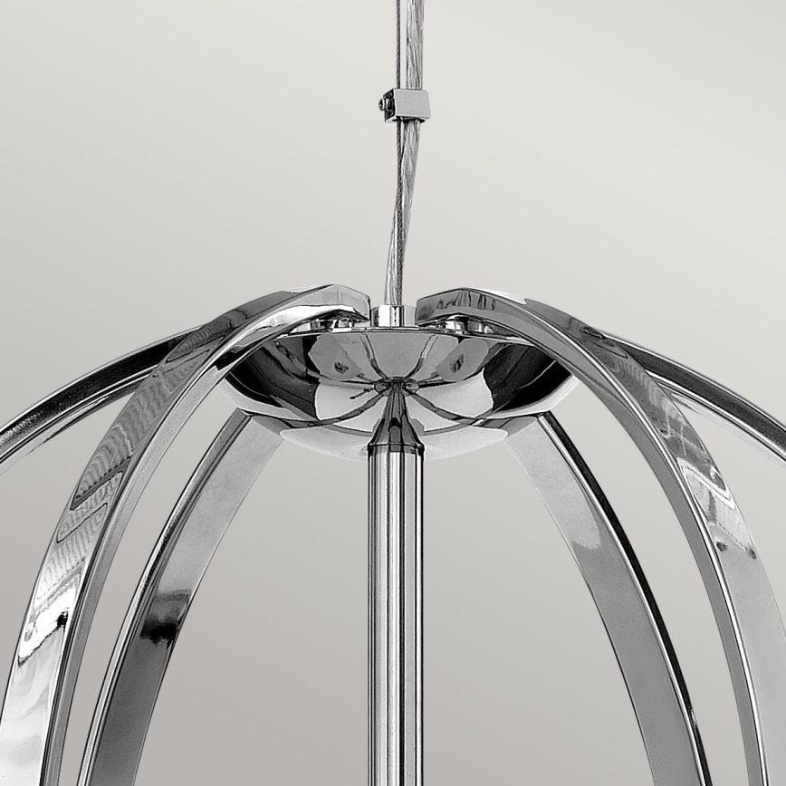 Quintiesse - LED liustra ant laido MONDO 3xG9/3W/230V Ø 45,7 cm blizgus chromas