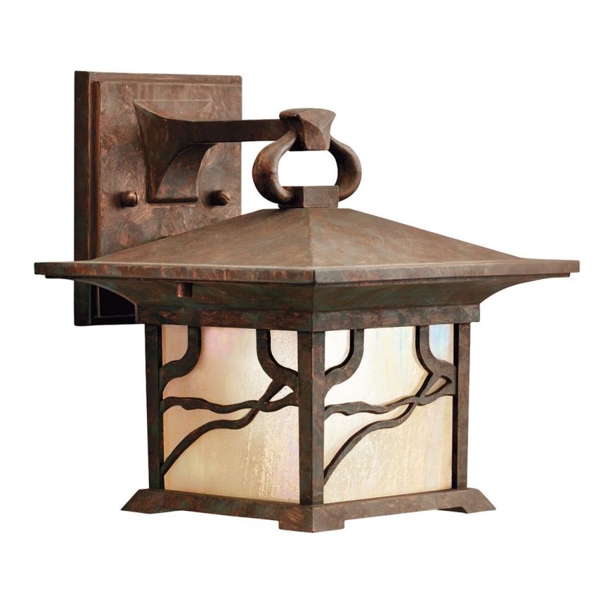 Quintiesse - Lauko sieninis šviestuvas MORRIS M 1xE27/60W/230V IP44 bronzinis