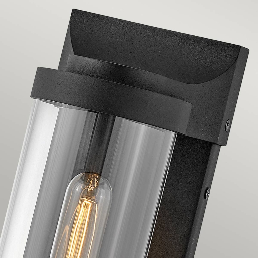 Quintiesse - Lauko sieninis šviestuvas PEARSON M 1xE27/60W/230V IP44 juodas