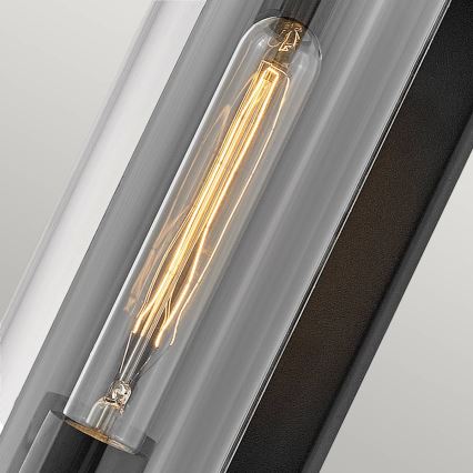 Quintiesse - Lauko sieninis šviestuvas PEARSON M 1xE27/60W/230V IP44 juodas
