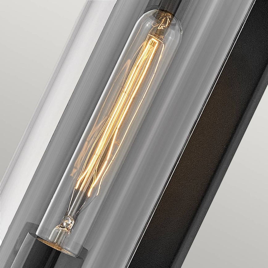 Quintiesse - Lauko sieninis šviestuvas PEARSON M 1xE27/60W/230V IP44 juodas