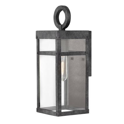 Quintiesse - Lauko sieninis šviestuvas PORTER S 1xE27/60W/230V IP44 juodas