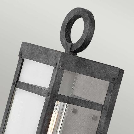 Quintiesse - Lauko sieninis šviestuvas PORTER S 1xE27/60W/230V IP44 juodas