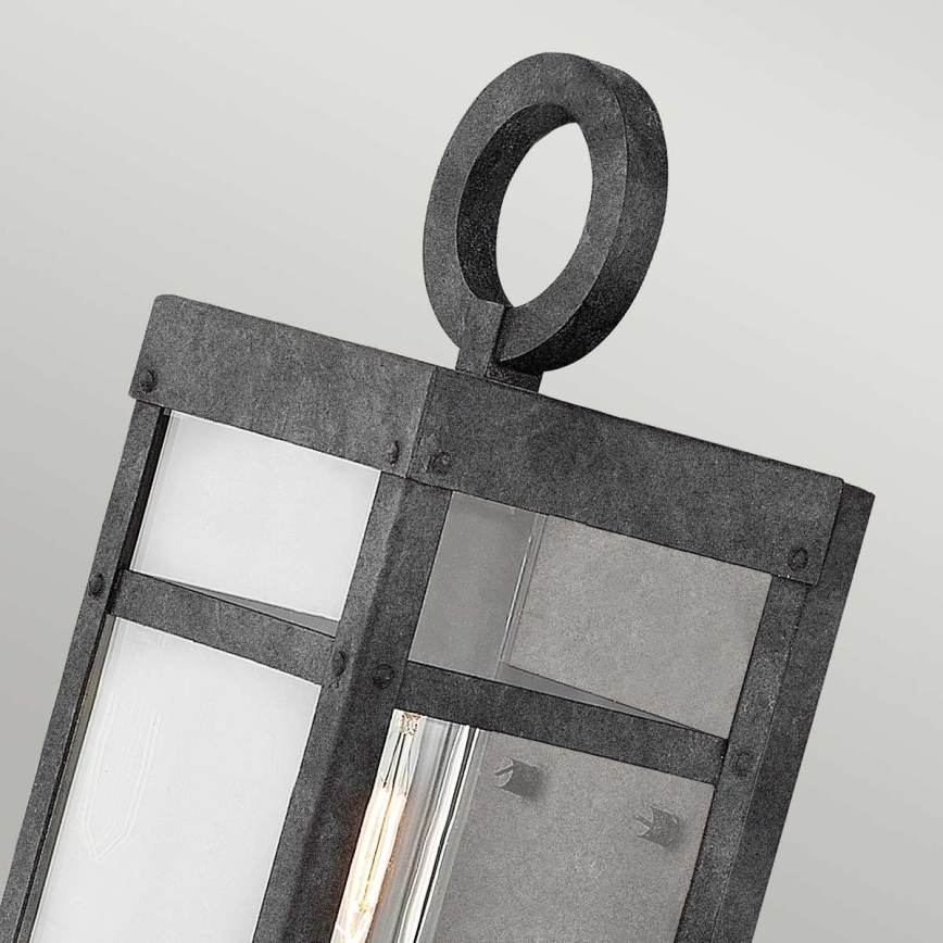 Quintiesse - Lauko sieninis šviestuvas PORTER S 1xE27/60W/230V IP44 juodas