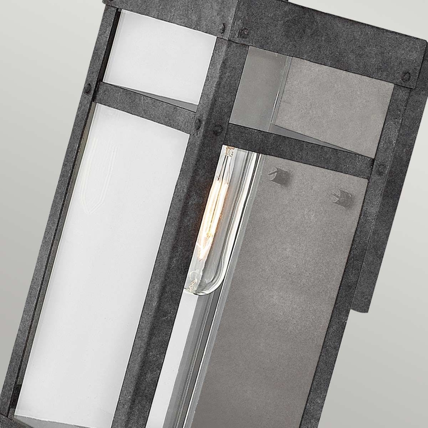 Quintiesse - Lauko sieninis šviestuvas PORTER S 1xE27/60W/230V IP44 juodas