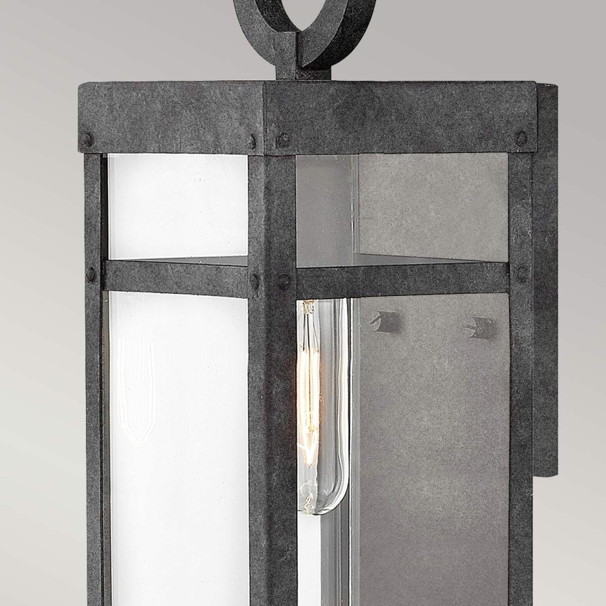 Quintiesse - Lauko sieninis šviestuvas PORTER S 1xE27/60W/230V IP44 juodas