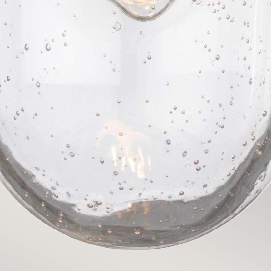 Quintiesse - Sieninis vonios šviestuvas RIGBY 1xE27/40W/230V IP44 bronzinis