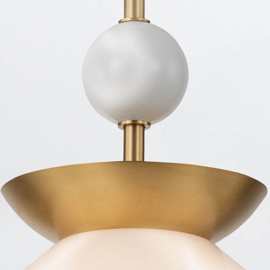 Quintiesse - Lubinis šviestuvas ant strypo SAUCER M 1xE27/40W/230V Ø 36,6 cm auksinis