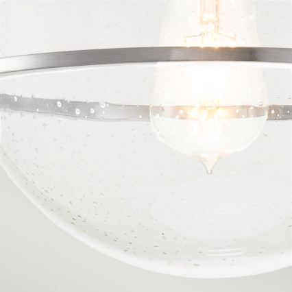 Quintiesse - Lubinis šviestuvas SOMERSET 1xE27/60W/230V skersmuo 28,2 cm matinis chromas