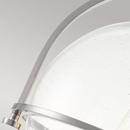 Quintiesse - Lubinis šviestuvas SOMERSET 1xE27/60W/230V skersmuo 28,2 cm matinis chromas