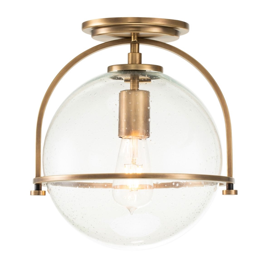 Quintiesse - Lubinis šviestuvas SOMERSET 1xE27/60W/230V skersmuo 28,2 cm auksinis