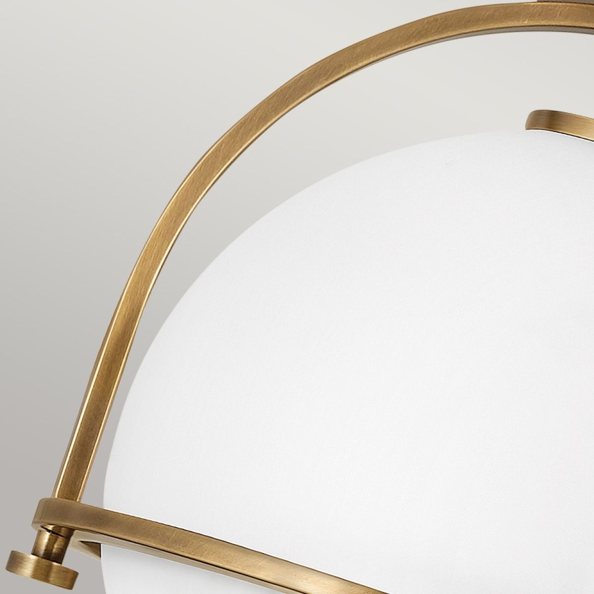 Quintiesse - Lubinis šviestuvas SOMERSET 1xE27/60W/230V skers. 28,2 cm auksinis