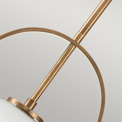 Quintiesse - Pakabinamas šviestuvas ant strypo SOMERSET 1xE27/60W/230V Ø 28,9 cm bronzinis