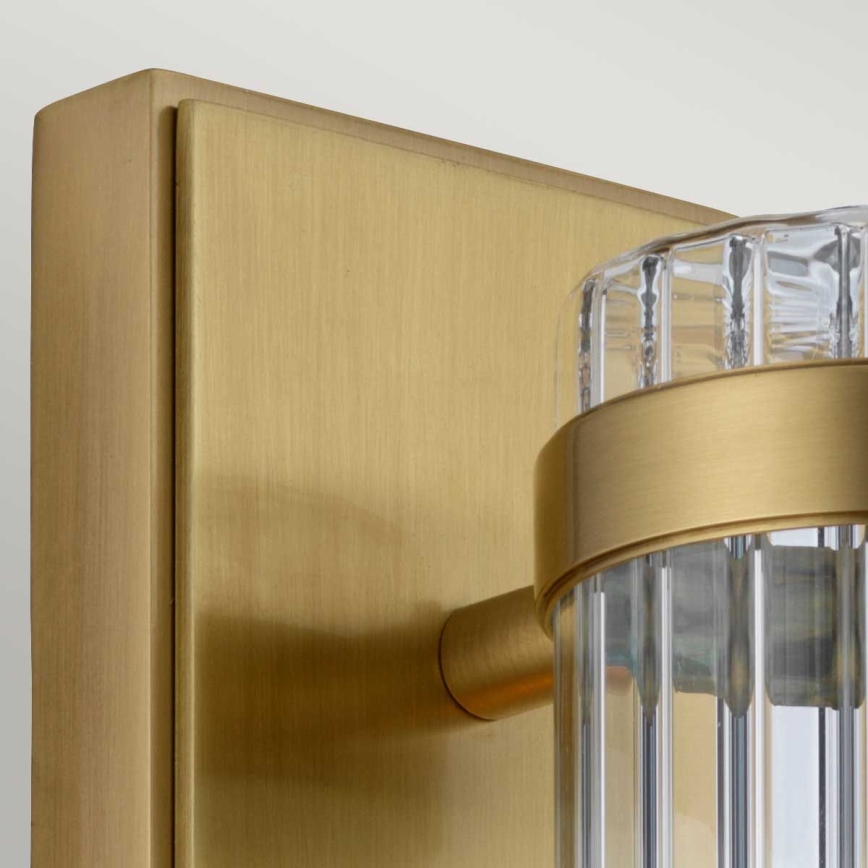 Quintiesse - LED vonios sieninis šviestuvas WELLINGTON 1xE27/7W/230V IP44 auksinis