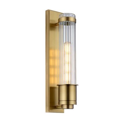 Quintiesse - vonios kambario sieninis šviestuvas WELLINGTON 1xE27/60W/230V IP44 auksinis
