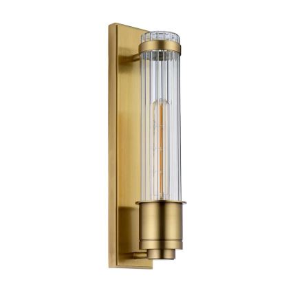 Quintiesse - vonios kambario sieninis šviestuvas WELLINGTON 1xE27/60W/230V IP44 auksinis