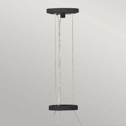 Quintiesse - Pakabinamas šviestuvas ant laido WILLOW 6xE14/40W/230V skersm. 61 cm auksinė/juoda