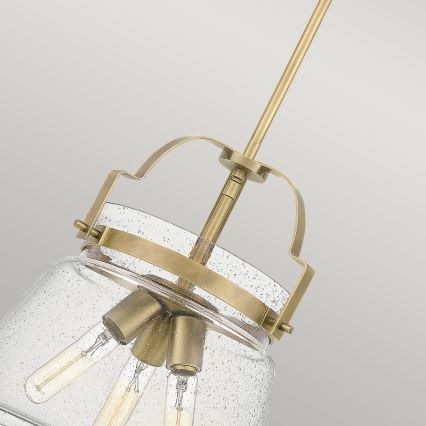 Quintiesse - Šviestuvas ant stiebo WIMBERLEY 3xE27/60W/230V, skersmuo 35,6 cm, auksinis