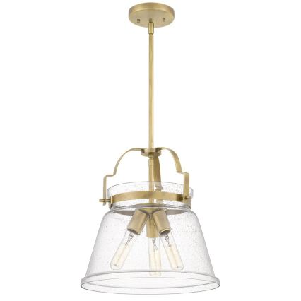 Quintiesse - Šviestuvas ant stiebo WIMBERLEY 3xE27/60W/230V, skersmuo 35,6 cm, auksinis