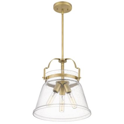 Quintiesse - Šviestuvas ant stiebo WIMBERLEY 3xE27/60W/230V, skersmuo 35,6 cm, auksinis