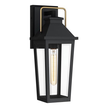 Quoizel - Lauko sieninis šviestuvas BUCKLEY 1xE27/40W/230V IP44 juoda