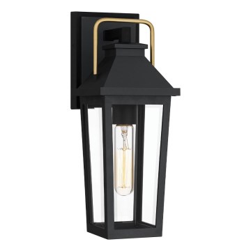 Quoizel - Lauko sieninis šviestuvas BUCKLEY 1xE27/40W/230V IP44 juoda
