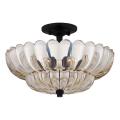 Quoizel - Lubinis šviestuvas WHITECAP 4xE14/40W/230V diametras 39,5 cm