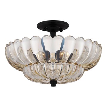 Quoizel - Lubinis šviestuvas WHITECAP 4xE14/40W/230V diametras 39,5 cm