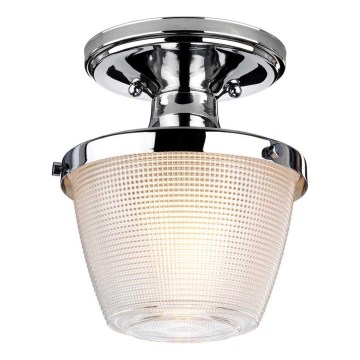 Quoizel - Lubinis vonios šviestuvas DUBLIN 1xE27/40W/230V IP44 blizgus chromas