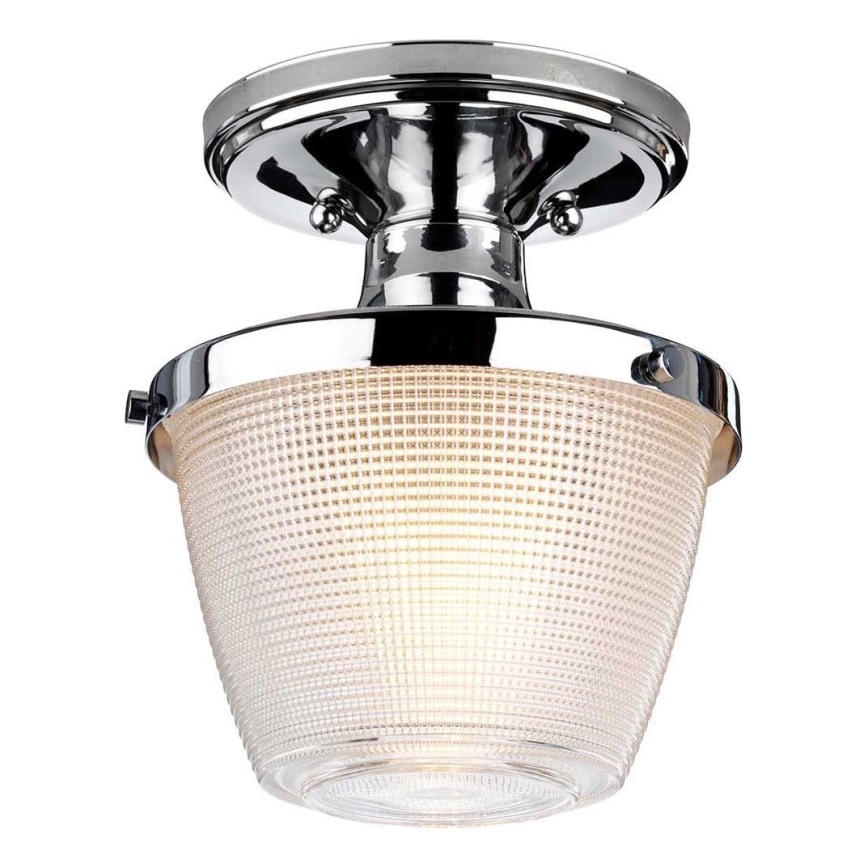 Quoizel - Lubinis vonios šviestuvas DUBLIN 1xE27/40W/230V IP44 blizgus chromas