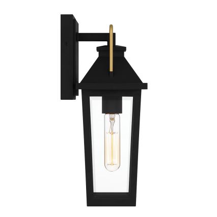 Quoizel - Lauko sieninis šviestuvas BUCKLEY 1xE27/40W/230V IP44 juoda