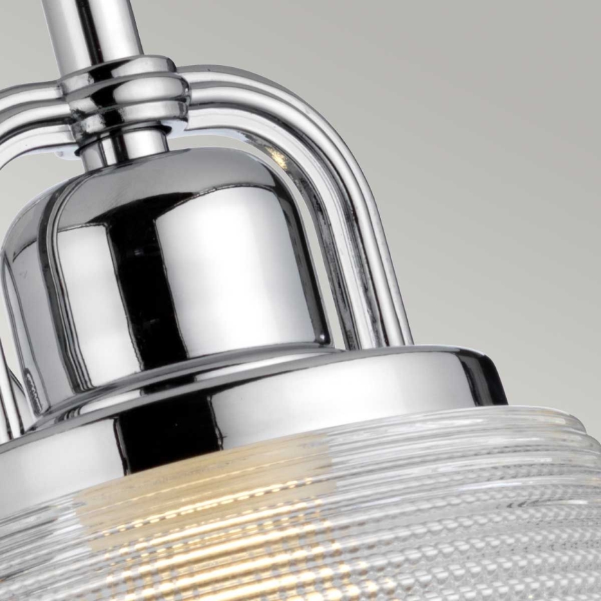 Quoizel - LED Sieninis vonios šviestuvas DUBLIN 1xG9/3W/230V IP44 blizgus chromas