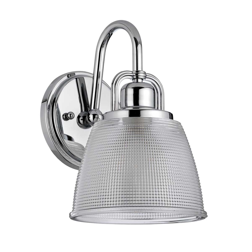 Quoizel - LED Sieninis vonios šviestuvas DUBLIN 1xG9/3W/230V IP44 blizgus chromas