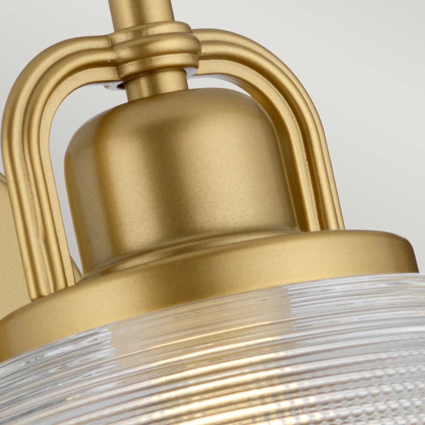 Quoizel - LED Sieninis vonios šviestuvas DUBLIN 1xG9/3W/230V IP44 auksas