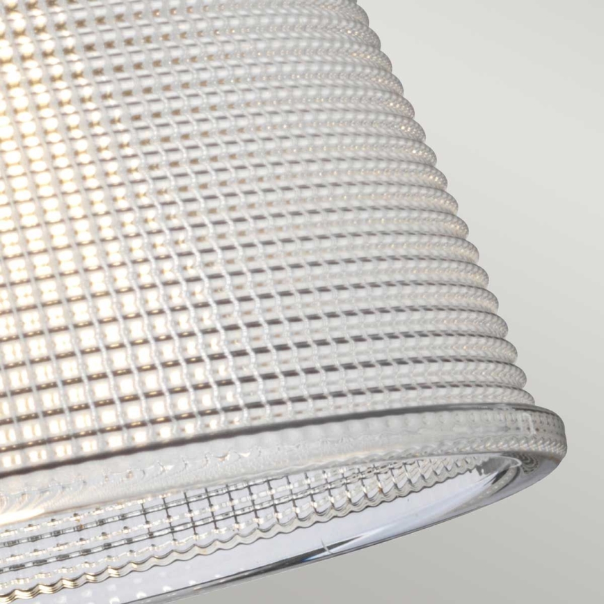 Quoizel - LED Sieninis vonios šviestuvas DUBLIN 1xG9/3W/230V IP44 auksas
