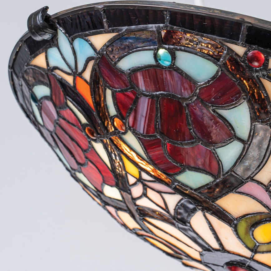 Quoizel - Lubinis šviestuvas Tiffany LARISSA 2xE27/40W/230V skersmuo 41,2 cm