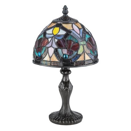 Quoizel - Tiffany stalinė lempa LARISSA 1xE14/40W/230V, skersmuo 20 cm
